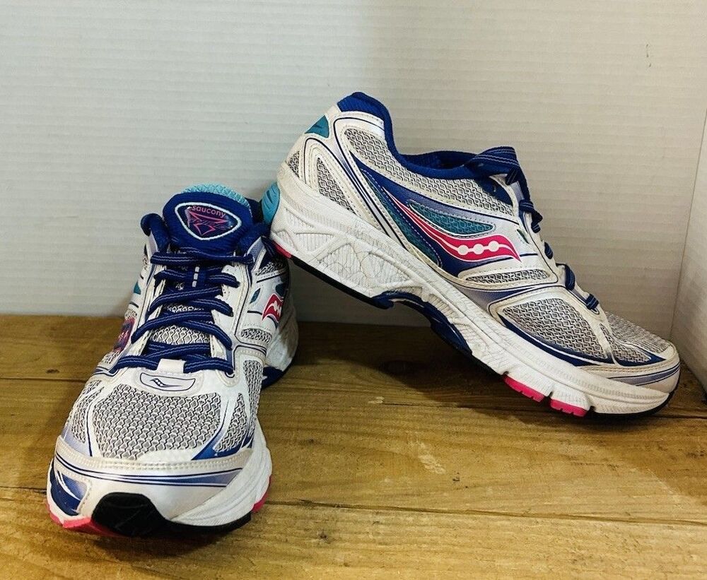 Saucony Shoes Womens Size 8.5 Wide Mesh Running Guide Power Grid 8mm S10257-1
